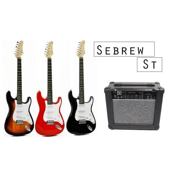 Sebrew ST 系列電吉他，經典不敗款！經典不敗四色，贈厚棉琴袋+全配，電吉他，吉他，油壓弦鈕，六代琴頭