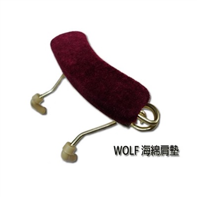 小提琴肩墊，Wolf 高級海綿肩墊，舒適減少疲勞感