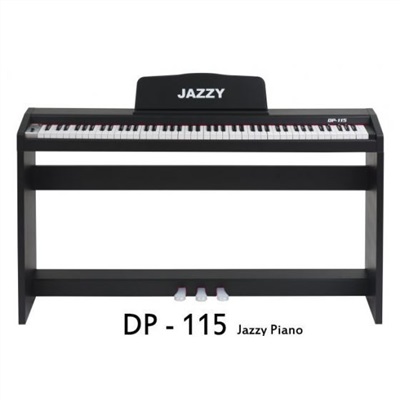 Jazzy 88鍵 熱銷入門款！標準鍵+三踏板 電鋼琴/電子琴 DP115