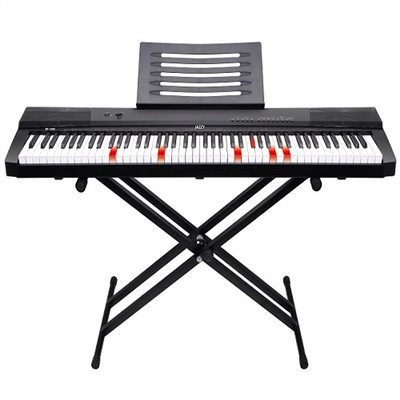 【台灣 JAZZY】標準88鍵發光力度鍵盤  數位電鋼琴 DP-1200 【已停售】